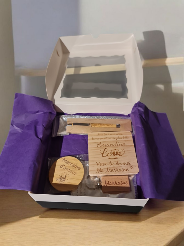 Coffret n°2 Veux-tu être ma marraine – Image 4