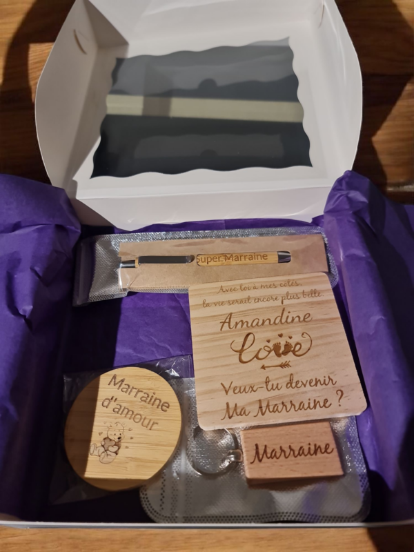 Coffret n°2 Veux-tu être ma marraine – Image 5