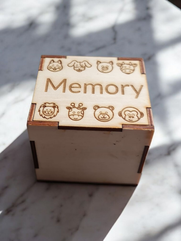 Jeu de Memory en bois – Image 3